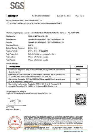 Certification