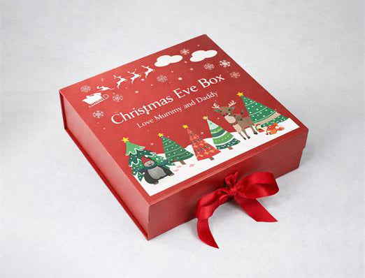 Christmas Magnetic Flip Chocolate Paper Box