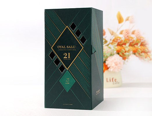 Liquor wine paper box