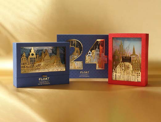 Cosmetic Advent Calendar Paper Box