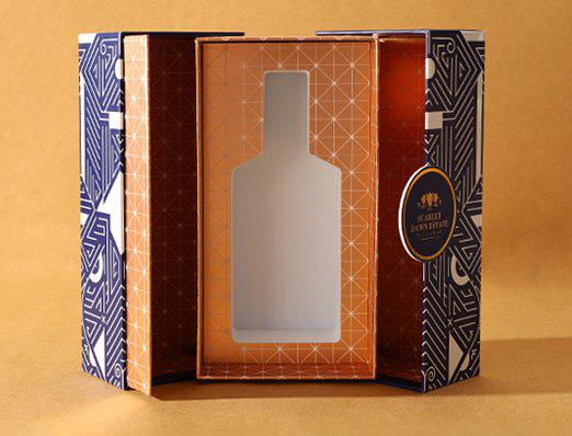 Blue Wine Gift Box