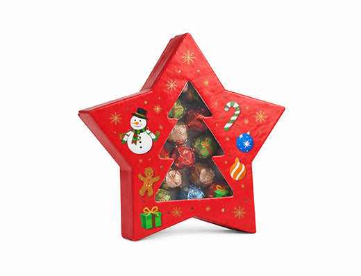 Christmas Candy Box - Paper Packaging for Chocolate Gifts