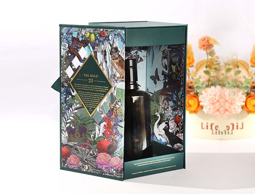 Liquor wine paper box