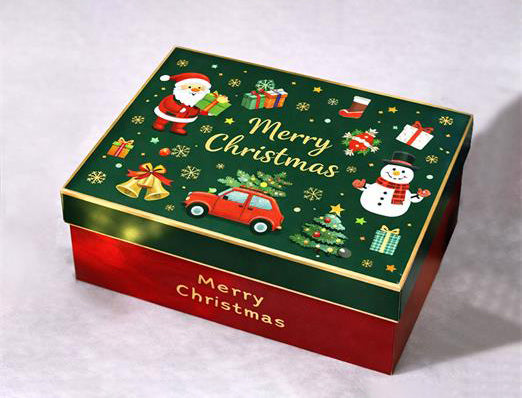 Christmas Two-Piece Lift-Off Lid Chocolate Gift Box