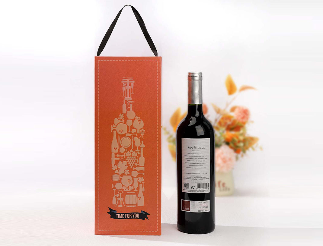 whisky wine paper box