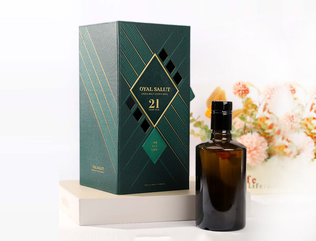 Liquor wine paper box