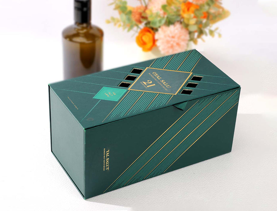 Liquor wine paper box