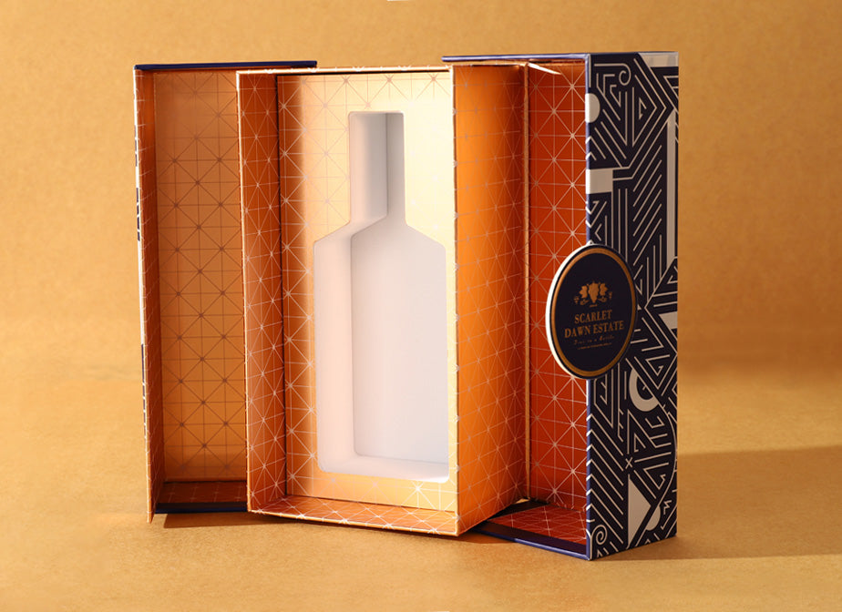 Blue Wine Gift Box