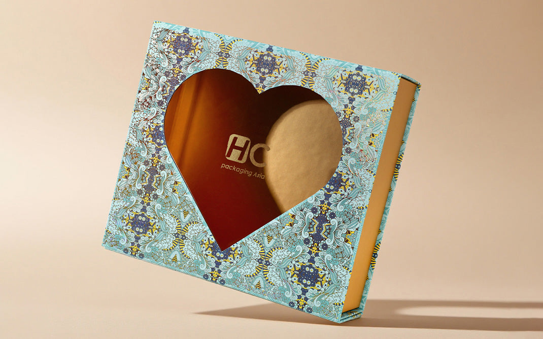 Perfume Gift Packaging Box in Laser die cutting