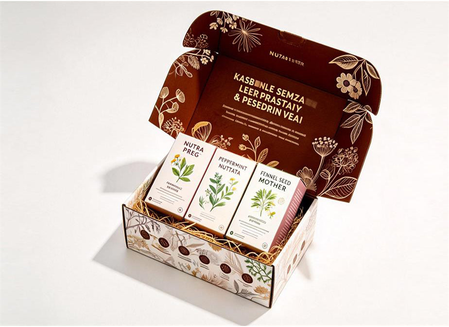 Tea Mailer Shipping Paper Box