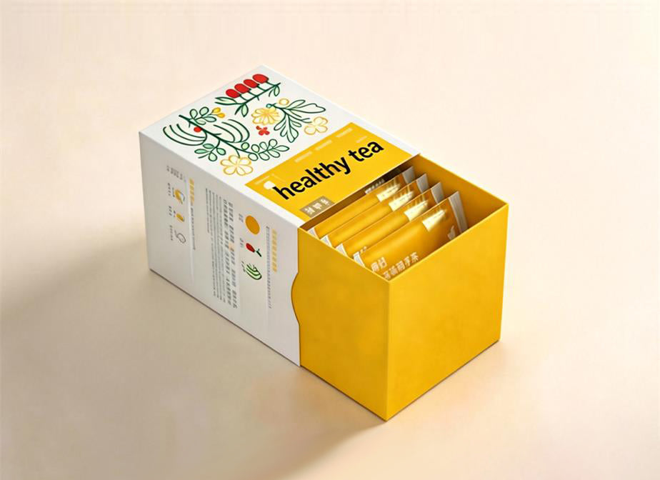 card drawer tea paper box