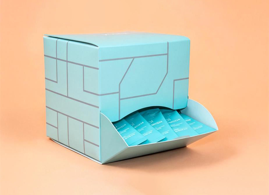 Tea bag card paper box