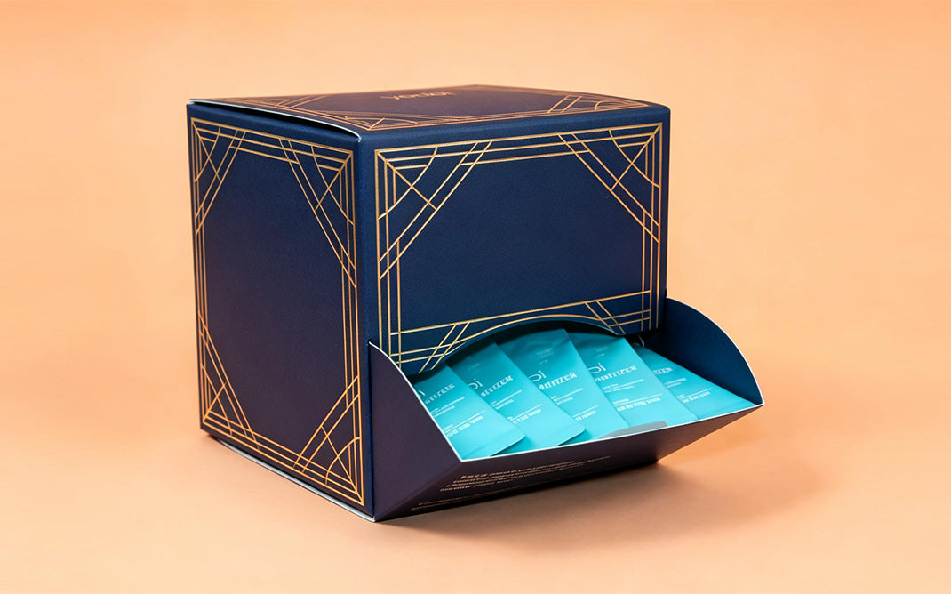 Tea bag card paper box