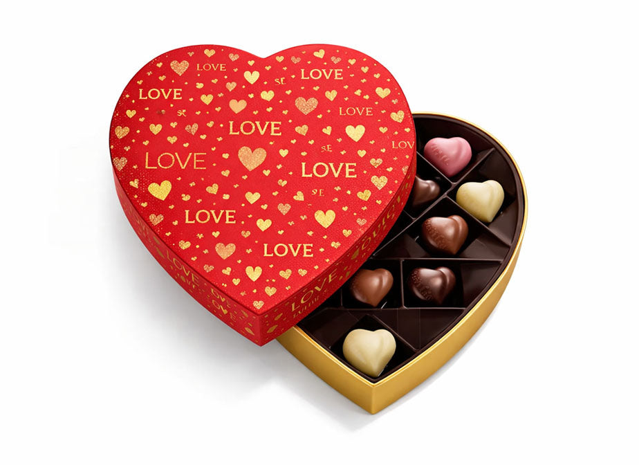 Heart Shaped Chocolate Paper Box