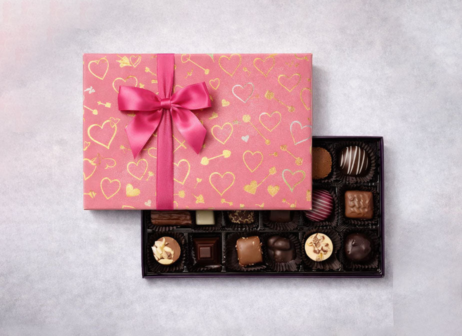Valentine's Day Chocolate Gift Paper Box