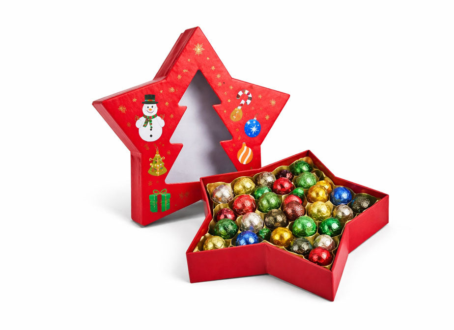 Christmas Candy Box - Paper Packaging for Chocolate Gifts