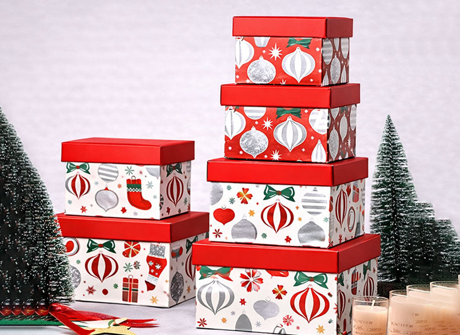 Christmas Gift Set Paper Box for Chocolate