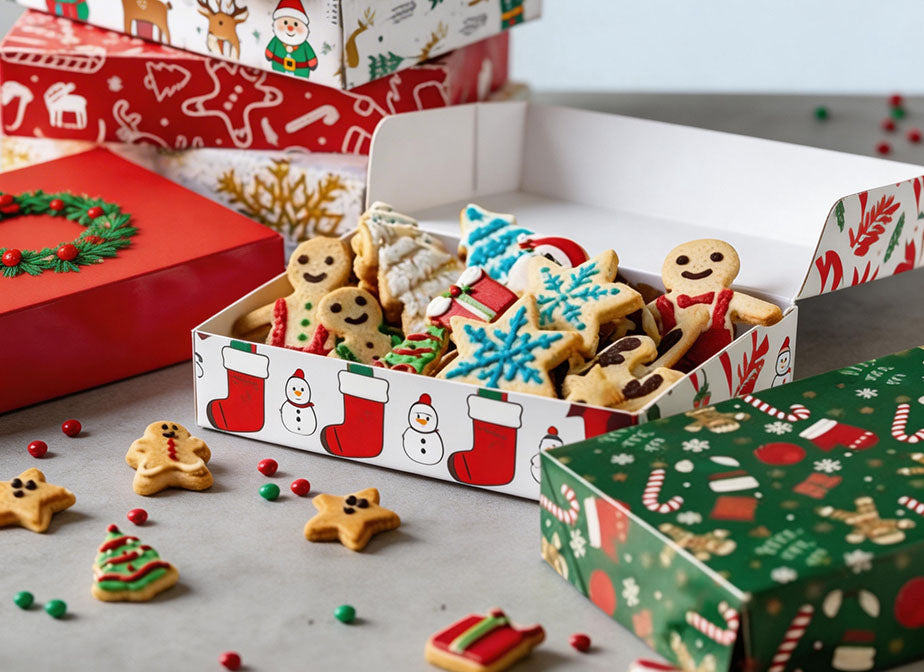Christmas Aircraft Cardboard Box for Chocolate