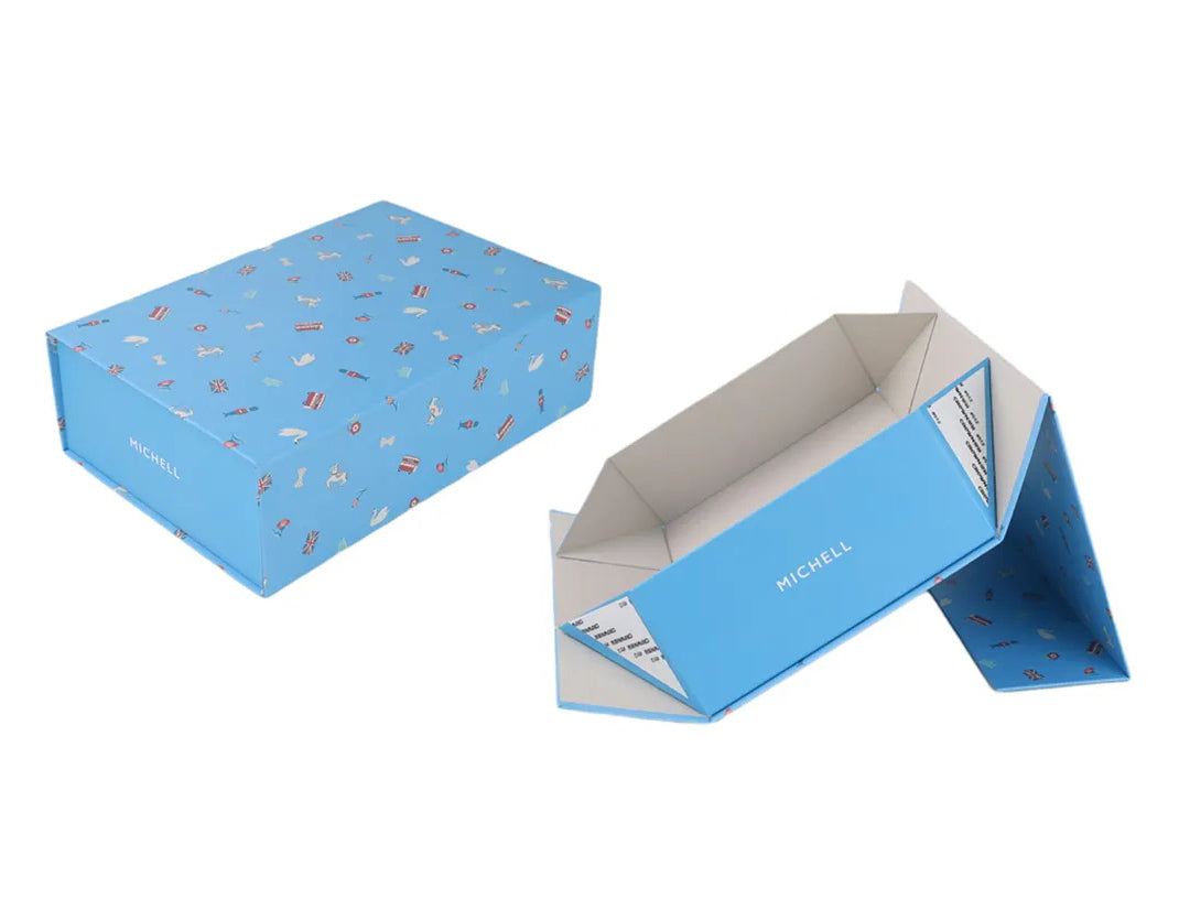Extra Large Magnetic Flip Top Folding Paper Box for Premium Bulk Packaging