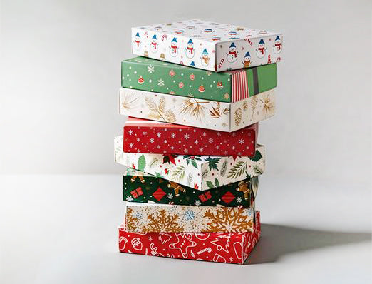 Christmas Aircraft Cardboard Box for Chocolate