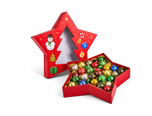 Christmas Candy Box - Paper Packaging for Chocolate Gifts