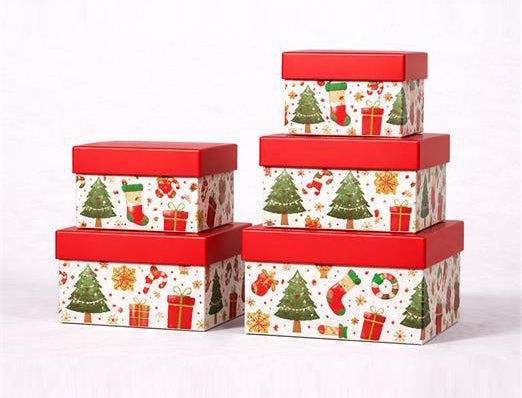 Christmas Gift Set Paper Box for Chocolate