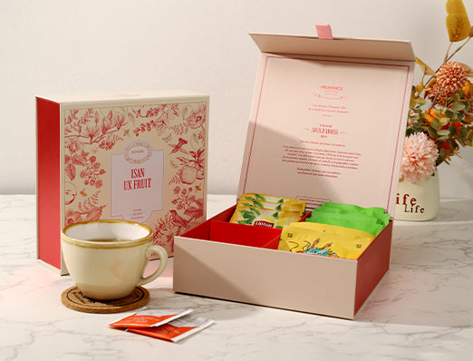 Magnetic folding gift tea bag Paper Box