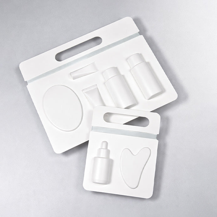 Plastic-Free Skincare Molded Pulp Insert & Paper Packaging