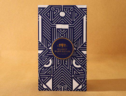 Blue Wine Gift Box