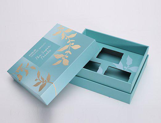 hot foil paper box with paper tray