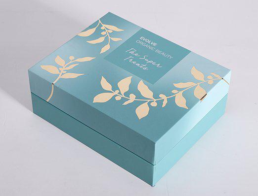 hot foil paper box with paper tray