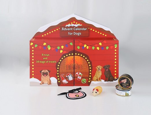 dog food calendar paper box