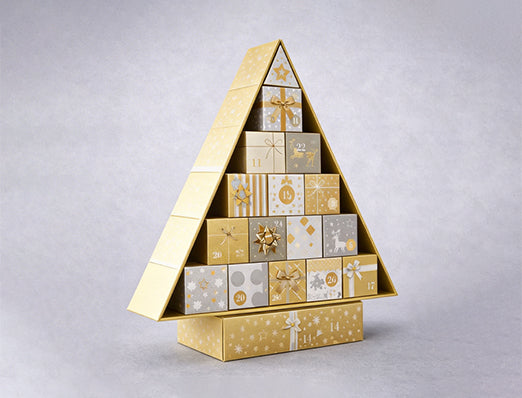 Christmas Tree Shaped Chocolate Paper Box