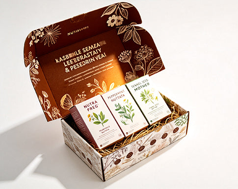 Tea Mailer Shipping Paper Box