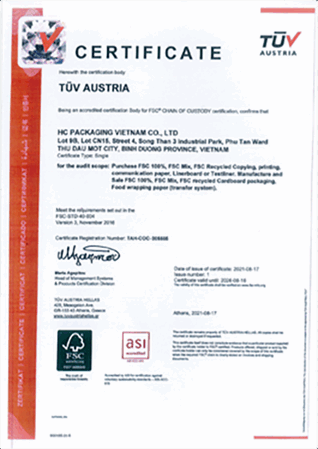 Certification