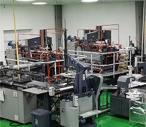 Automatic setup box machine