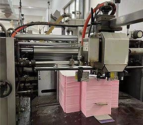 Pasting box machines