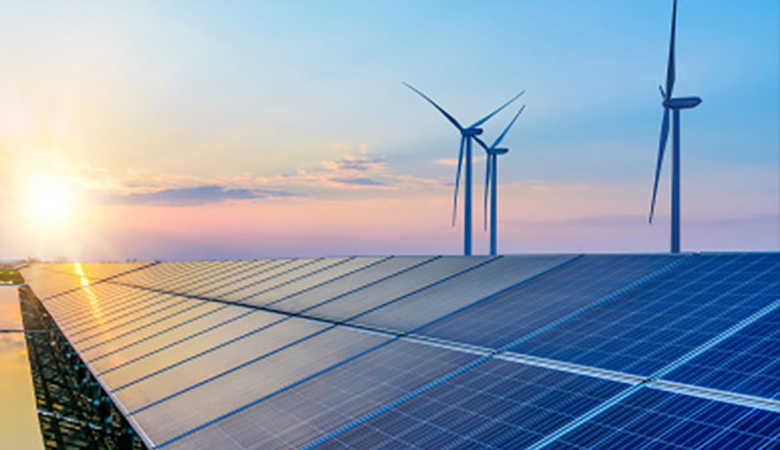 Solar and wind energy