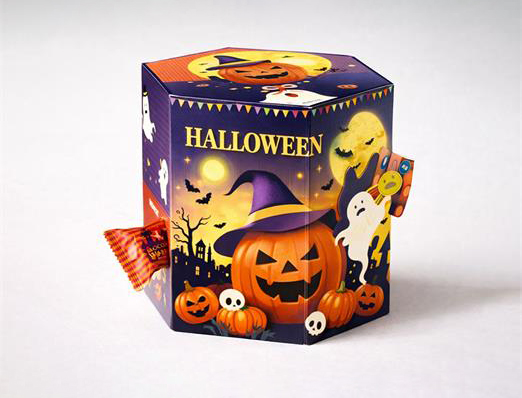 Halloween Candy Paper Box