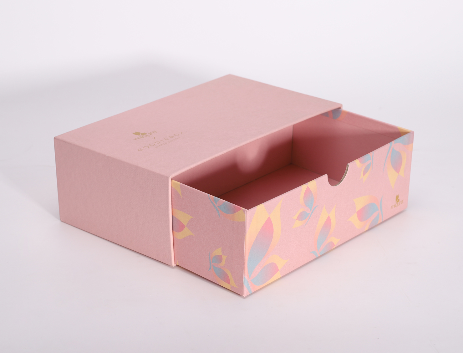 Pink drawer paper box