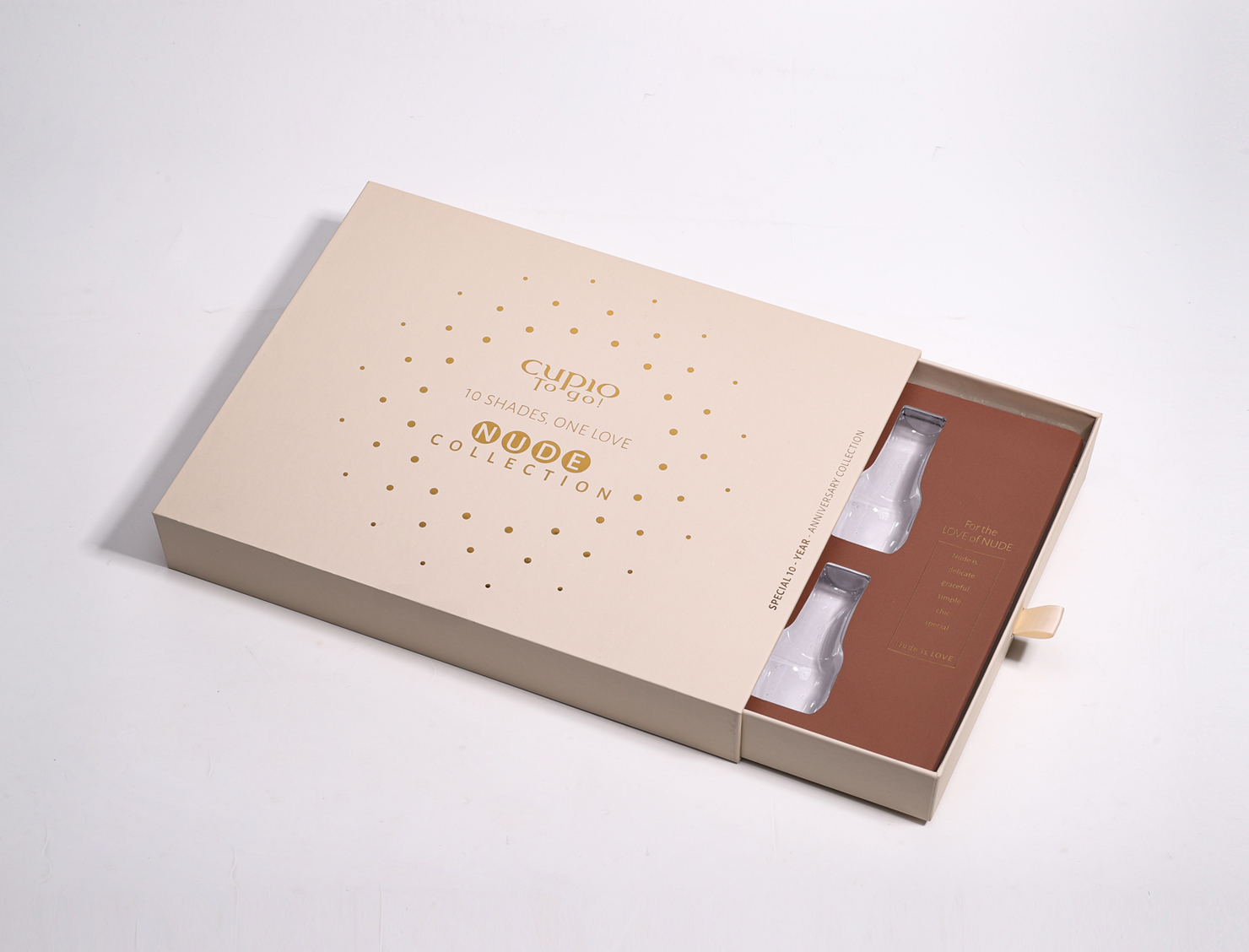 white drawer paper box
