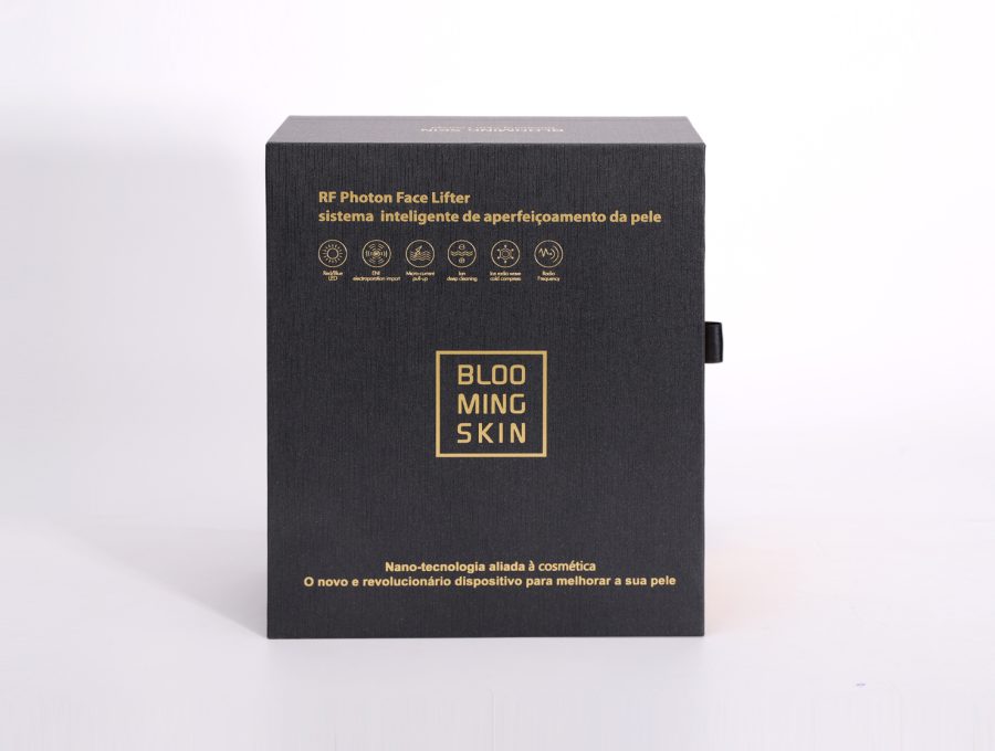 Black drawer paper box