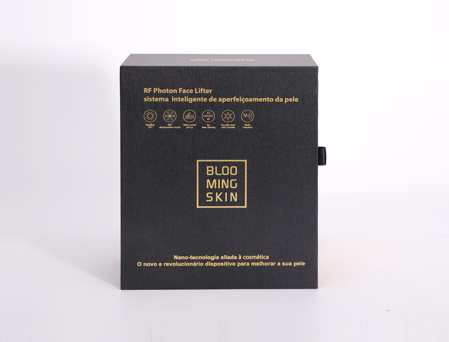 Black drawer paper box