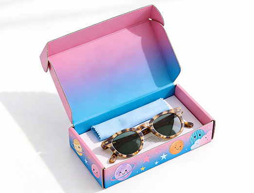 mailing box for sunglasses