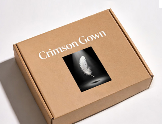 Evening Gown Paper Box