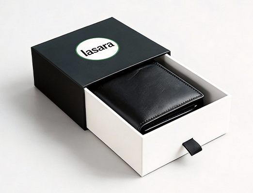 recyclable paper wallet box