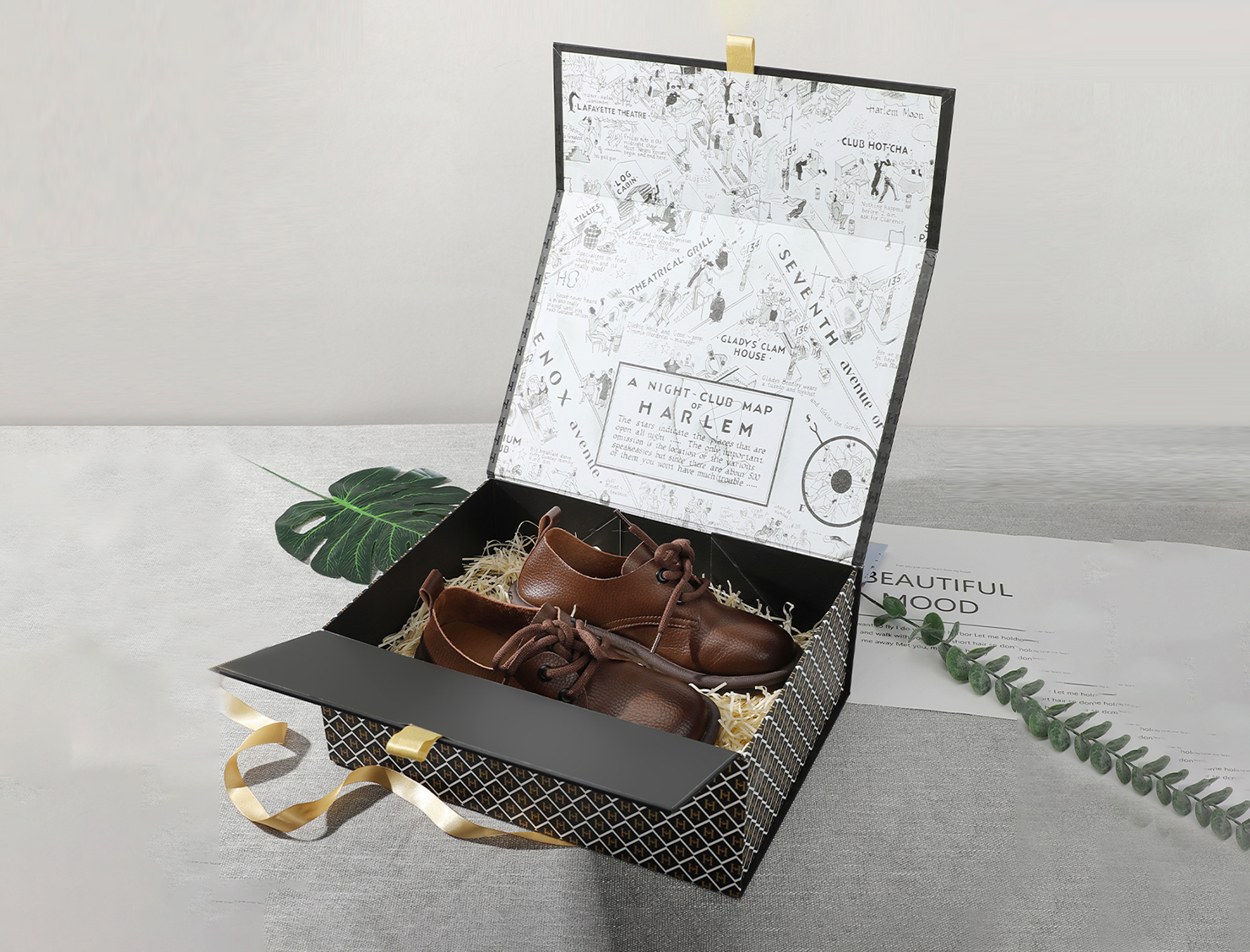 shoes gift paper box