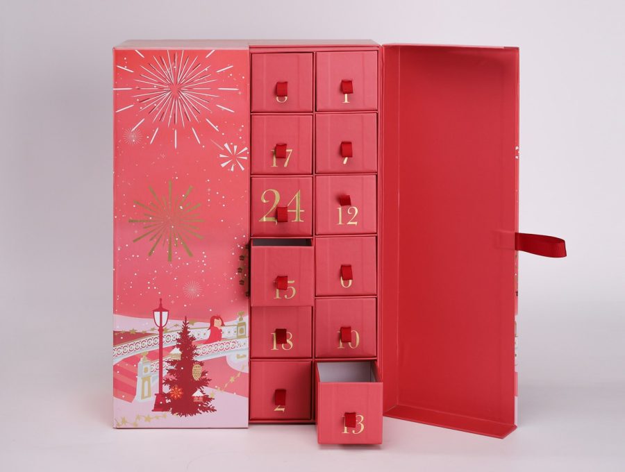 high quality calendar paper box
