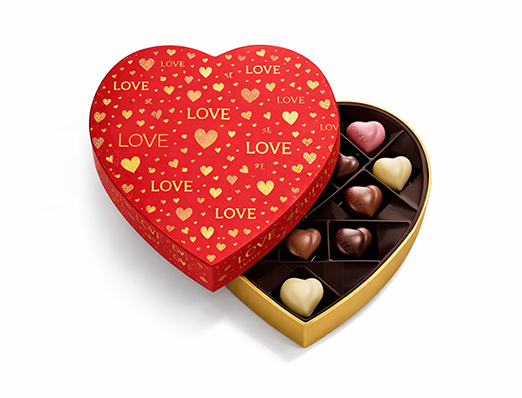 Heart Shaped Chocolate Paper Box