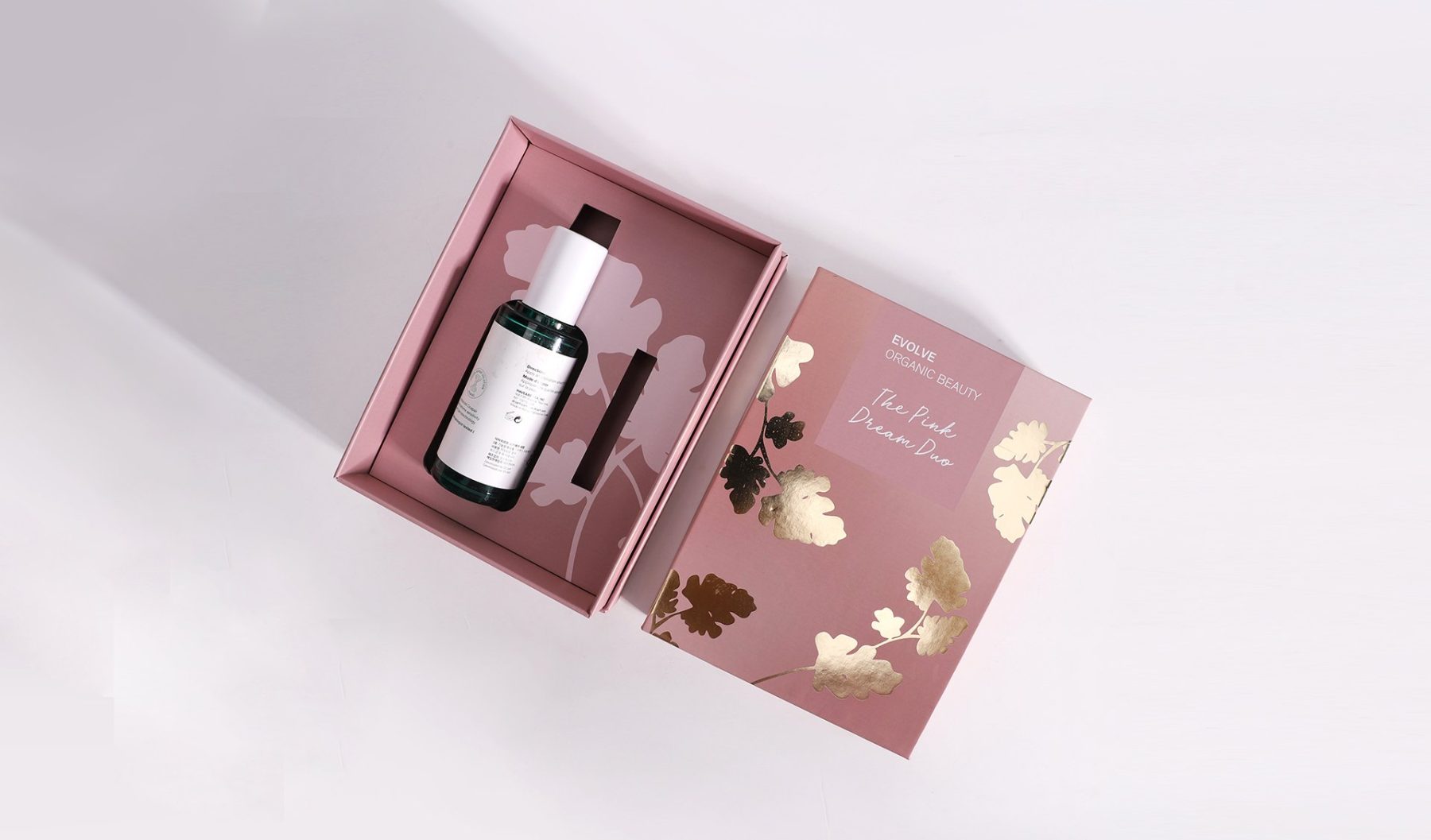 hot foil paper box with paper tray